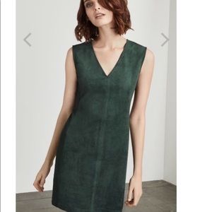 BCBG Maxazria Faux Suede Dress, X-Small